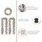 36"D Oversized Pre-Lit Snow Flocked Christmas Wreath and Matched 2pk 9ft Garland Set with Timer